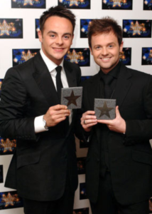 Ant Mcpartlin and Declan Donnelly